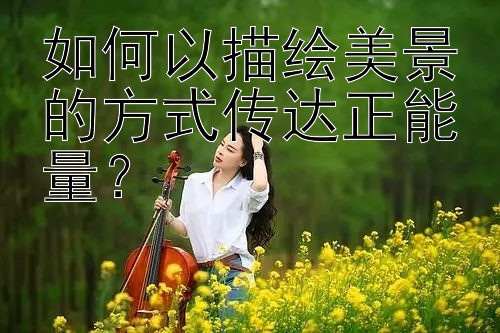 如何以描绘美景的方式传达正能量？