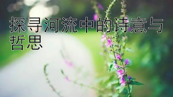 探寻河流中的诗意与哲思