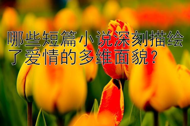 哪些短篇小说深刻描绘了爱情的多维面貌？